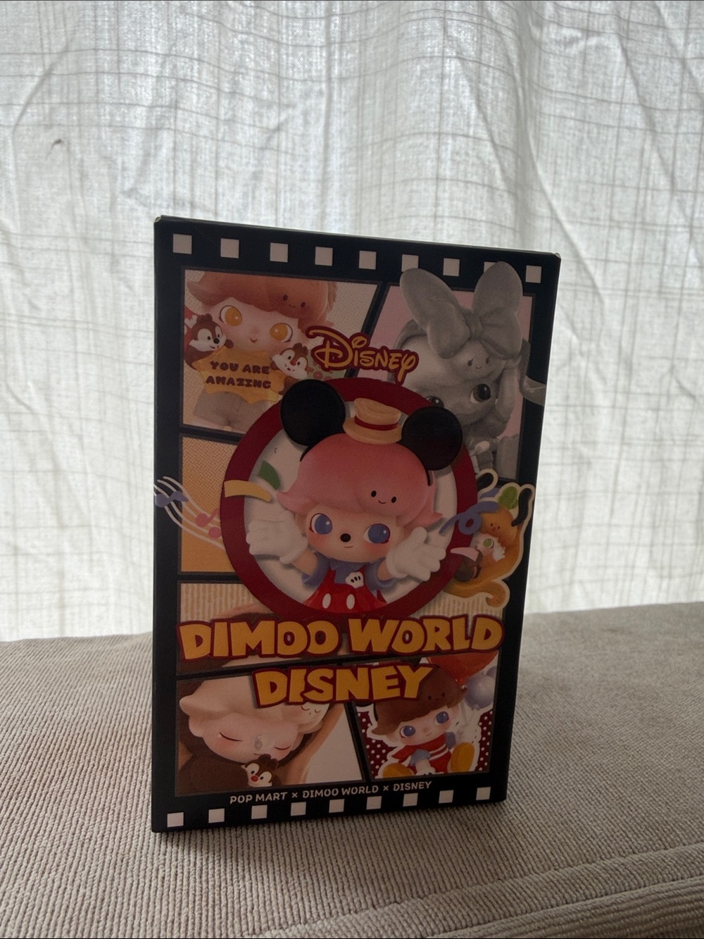 Disney DIMOO World Pink Character Wall Art Panel